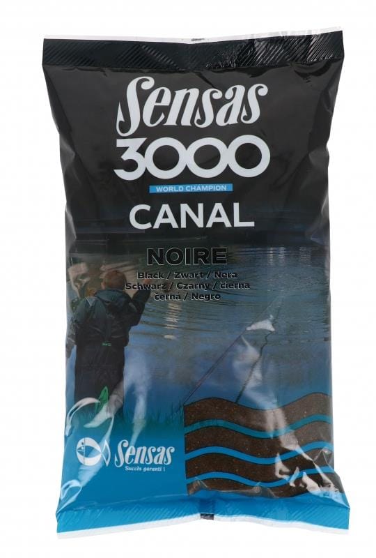 SENSAS 3000 SUPER CANAL BLACK 1KG