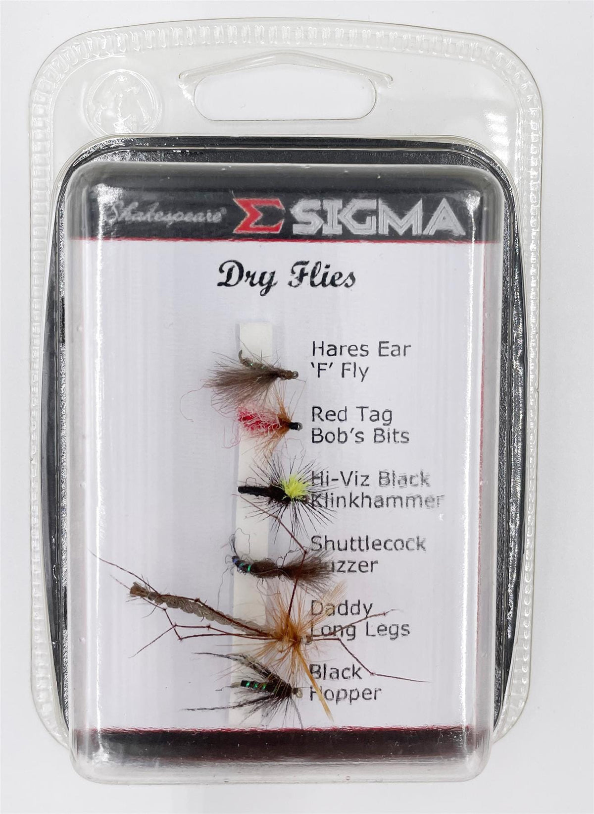 Shakespeare Sigma Fly Selection - STILLWATER DRIES - 6pk