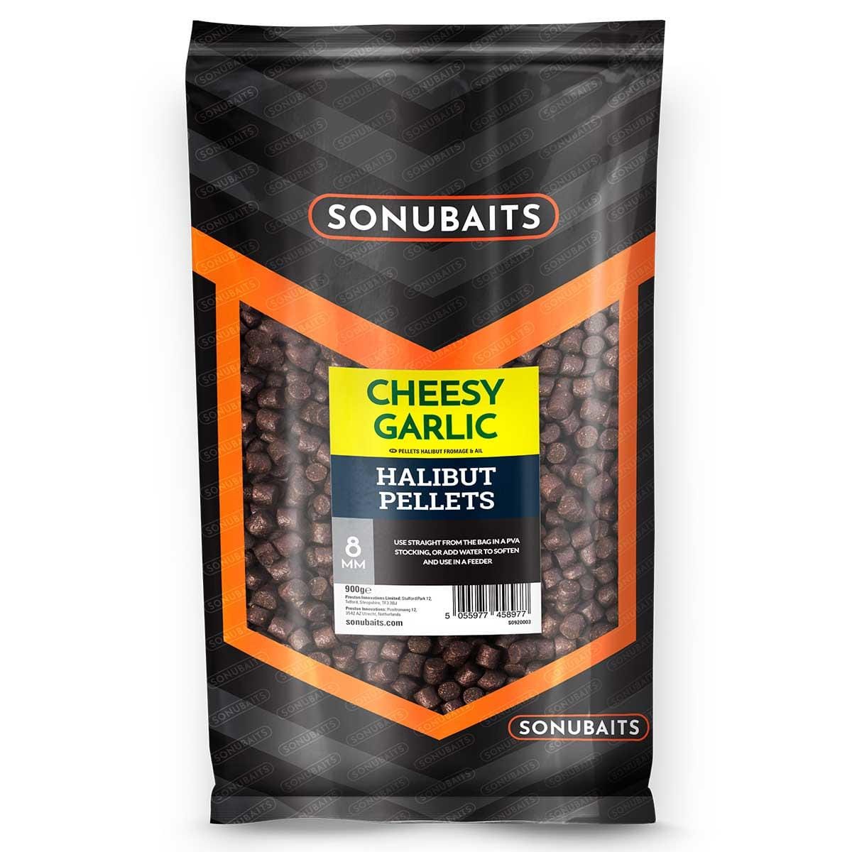 Sonubaits Cheesy Garlic Halibut Pellets - 900g