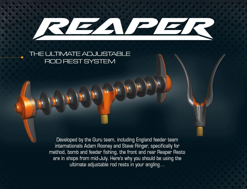 Guru Reaper Specialist Feeder Rest Front - Rods and Lines