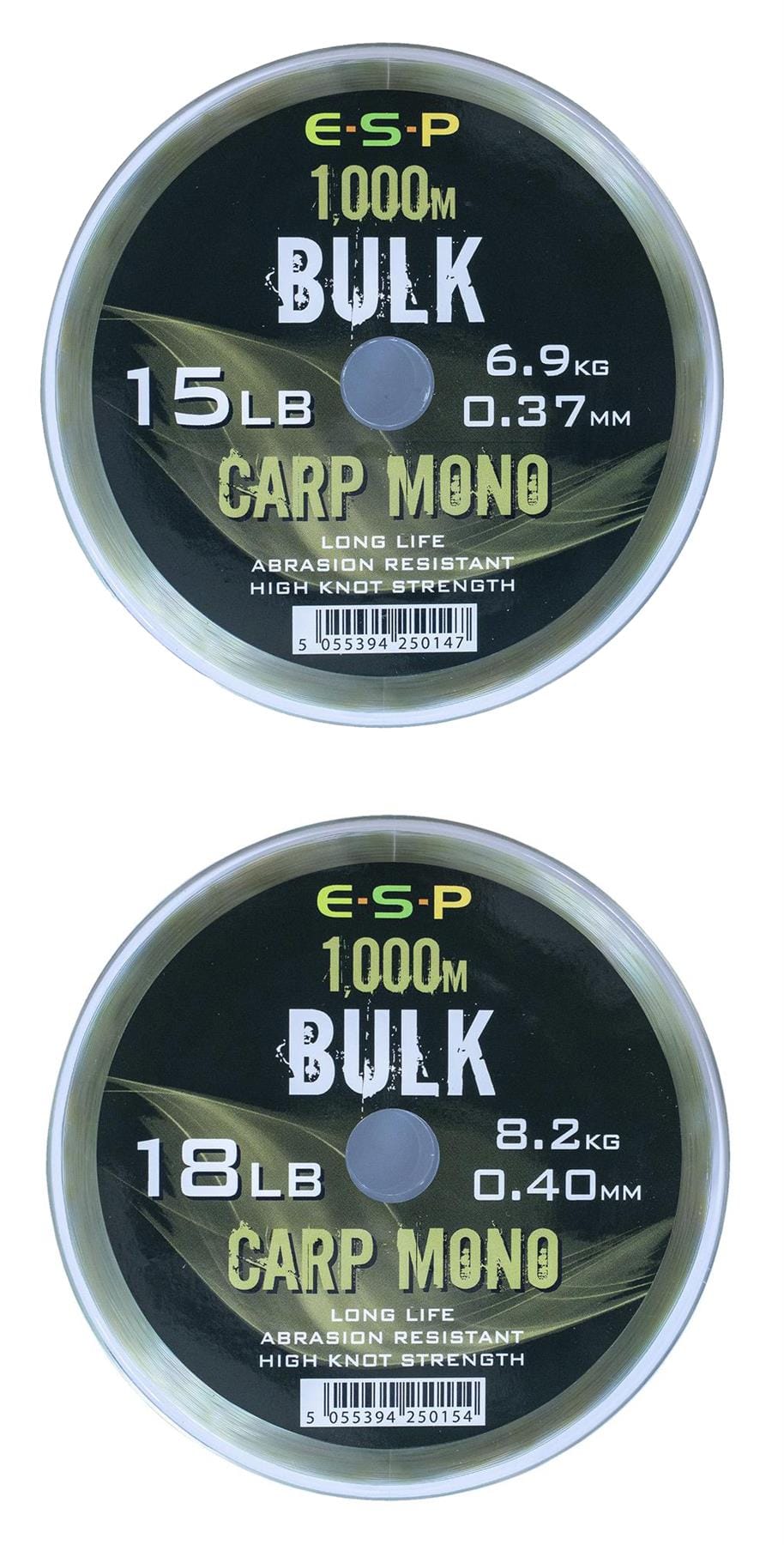 ESP Bulk Carp Mono 1000m Olive Green