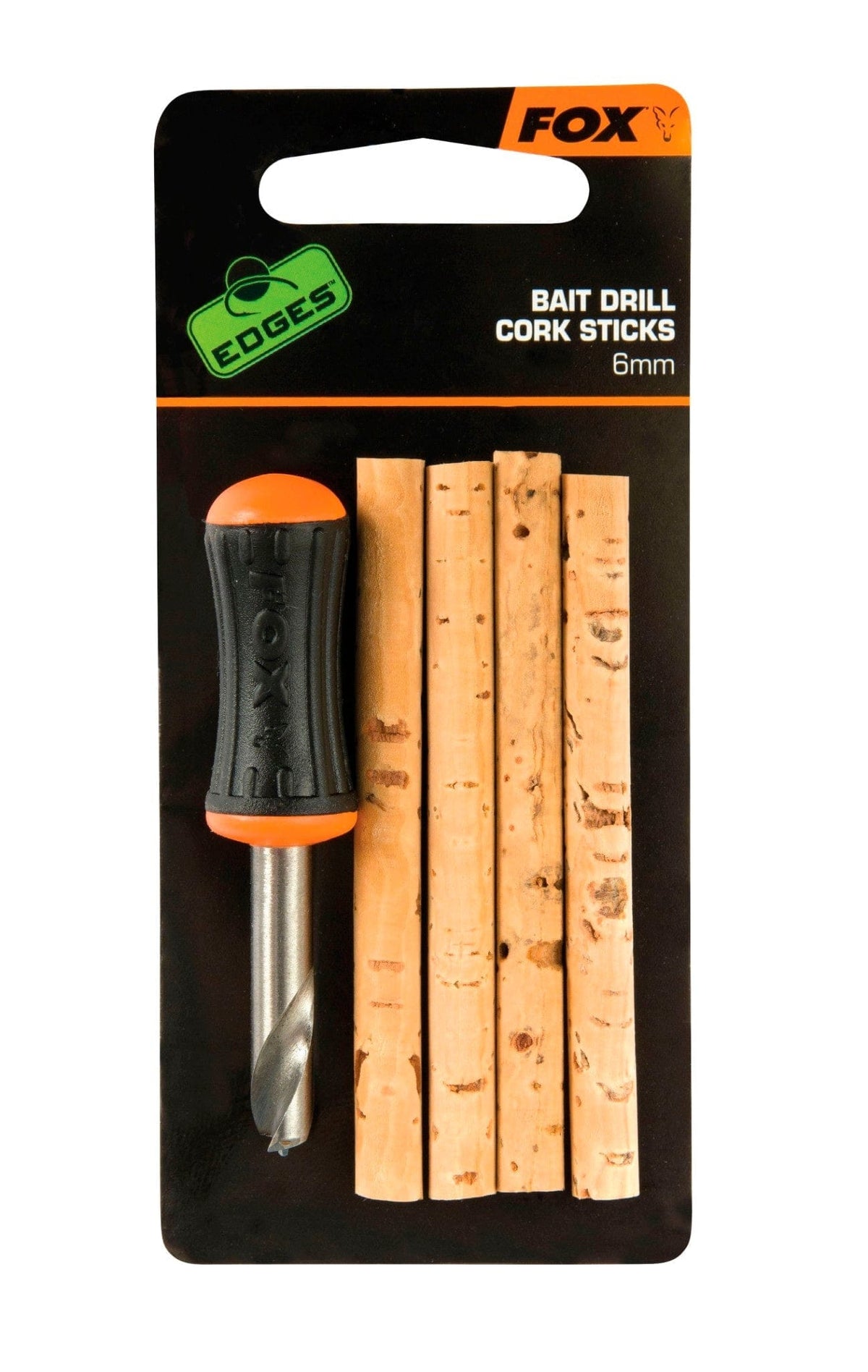 FOX Edges Bait Drill &amp; Cork sticks - 6mm.