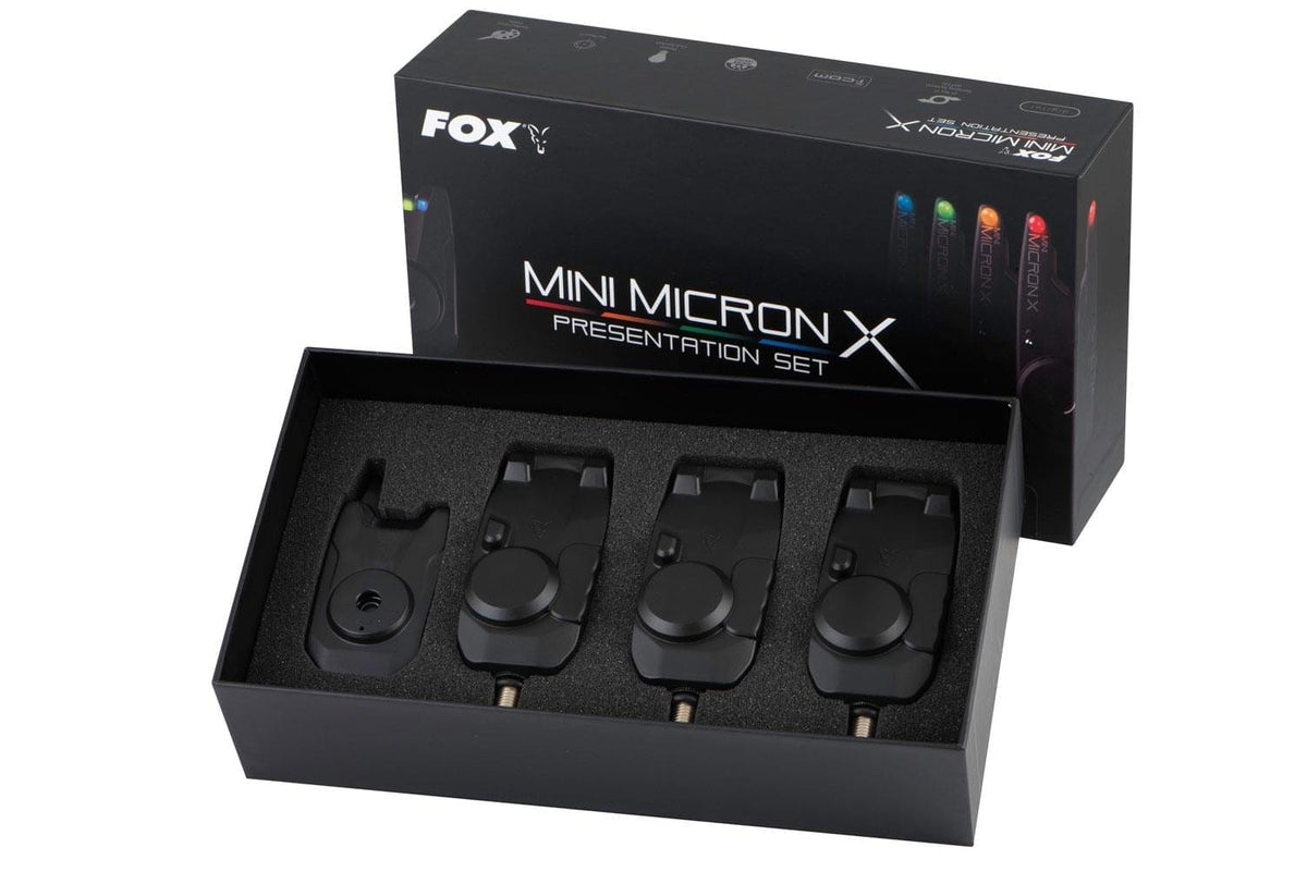 FOX Mini Micron X 3 Rod Presentation Set.