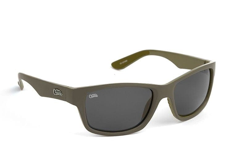 Fox Chunk Sunglasses Khaki / Grey lense.