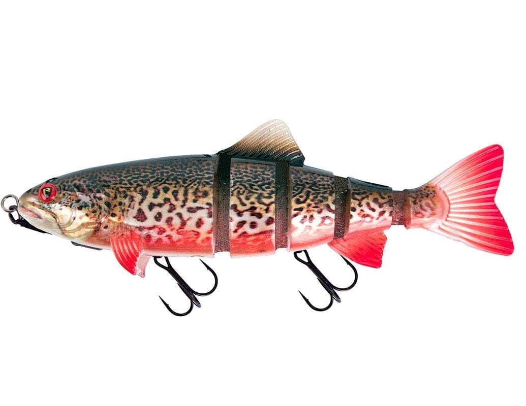 Fox Rage Replicant Realistic Trout Jointed - Shallow 14cm 40g Super Natural Tiger Trout.