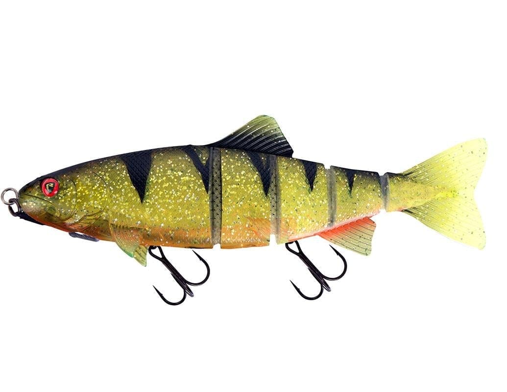Fox Rage Replicant Realistic Trout Jointed - Shallow 14cm/5.5 40g UV Perch.