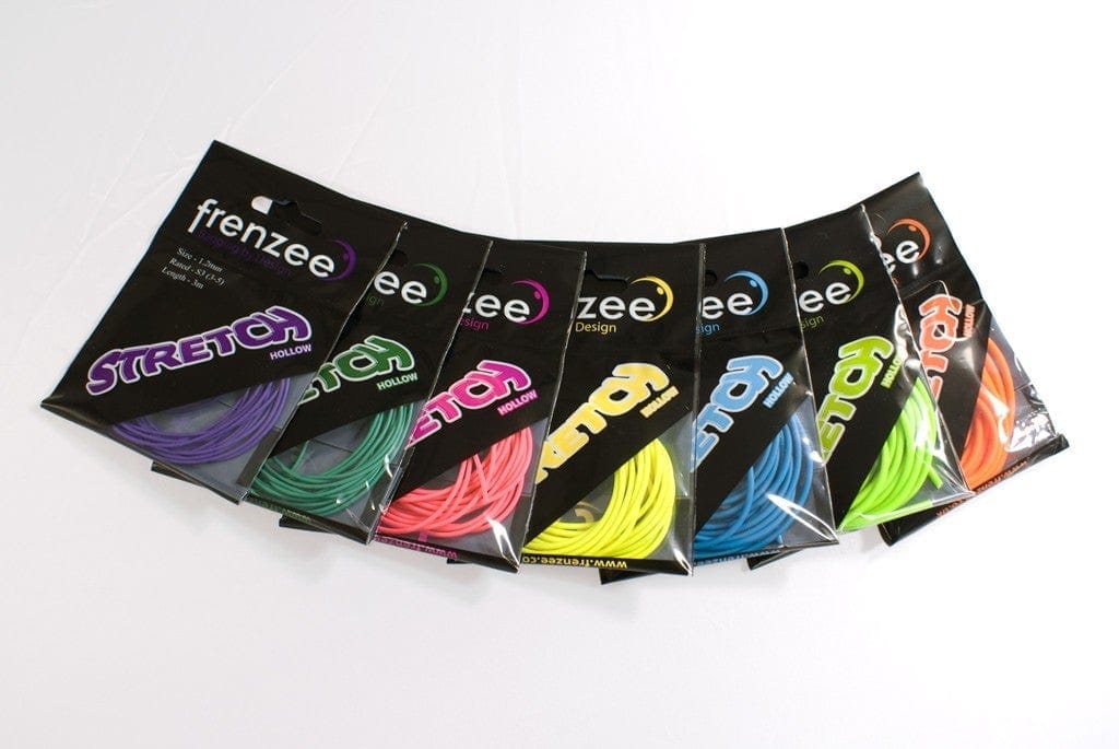 Frenzee Hollow Elastic 3m - All Colours and Sizes.