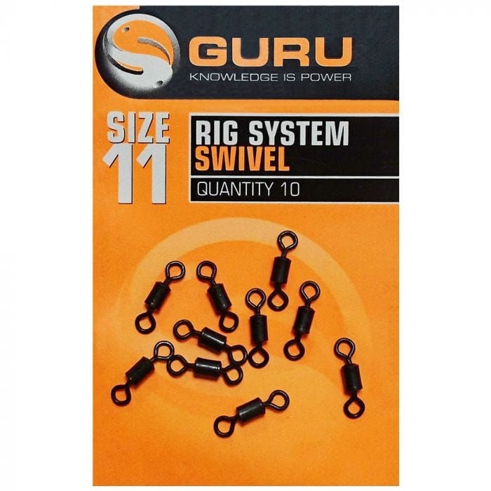 Guru Size 11 Rig System Swivels.