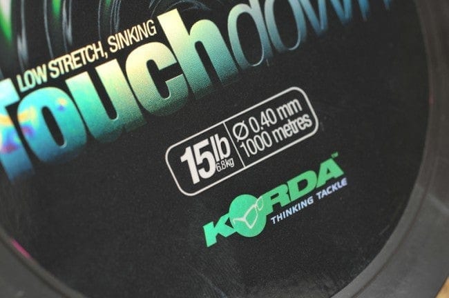 Korda Touchdown Performance Mono - Sub Green 0.4mm 15lb 1000m.