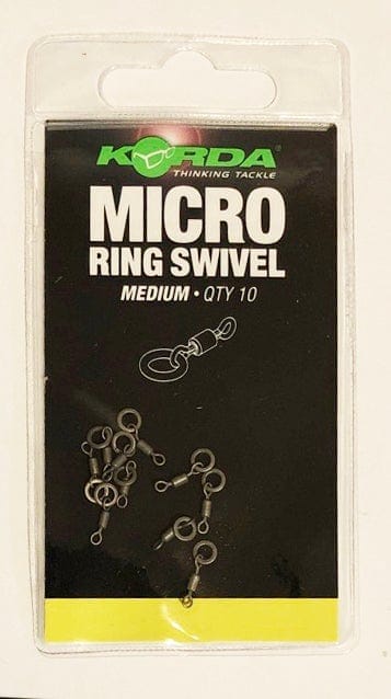 Korda Micro Ring Swivel Medium - 10 per pack.