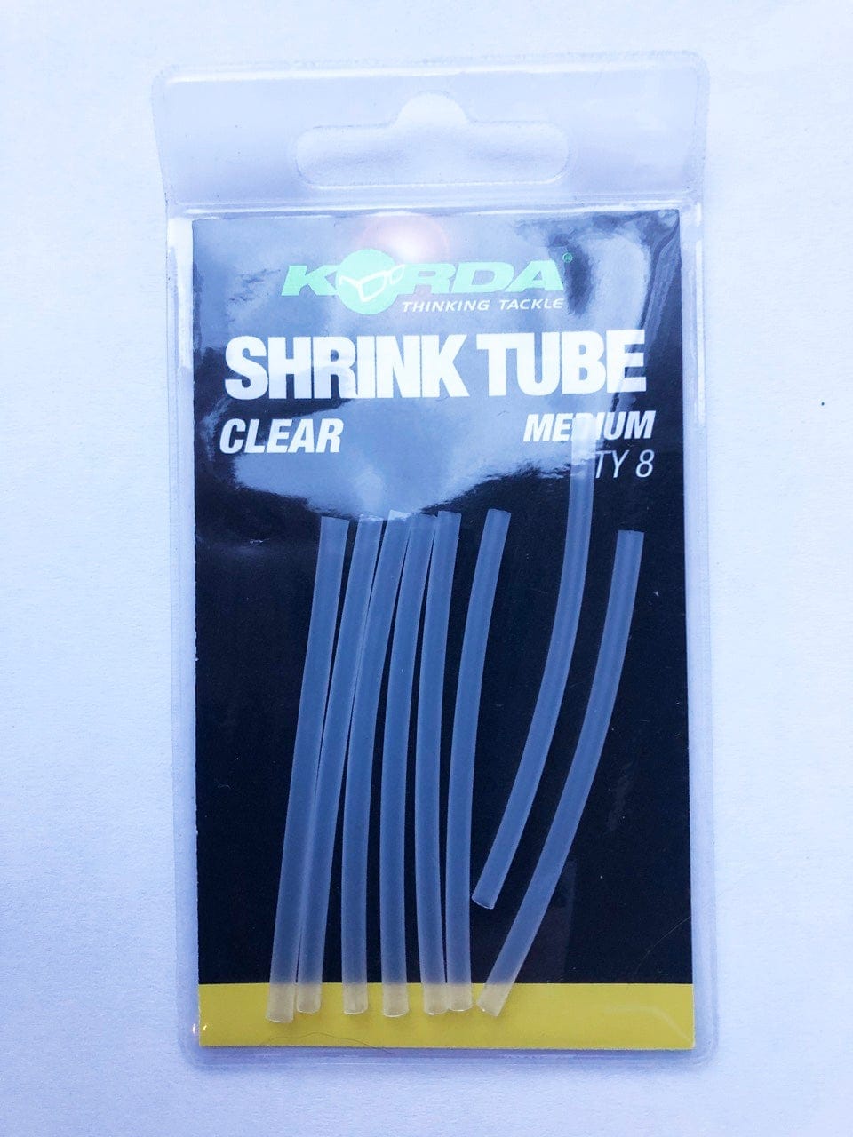 Korda Shrink Tube - All Sizes &amp; Colours - 8 per pack.