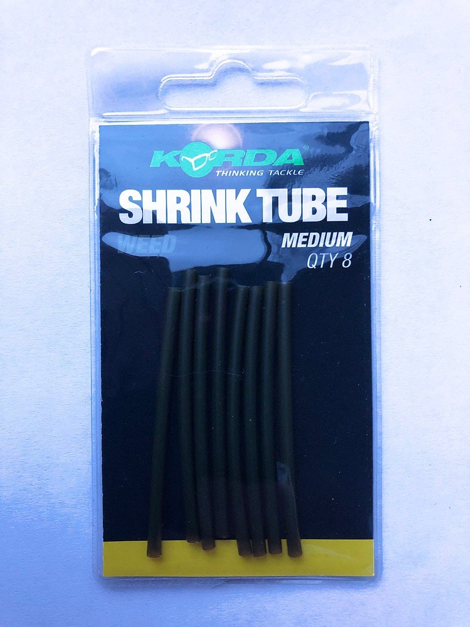 Korda Shrink Tube - All Sizes &amp; Colours - 8 per pack.