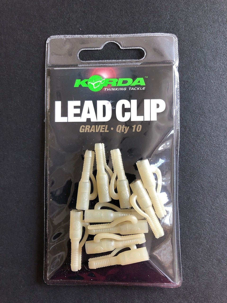 Korda Lead Clip - All Colours - 10 pcs per pack.