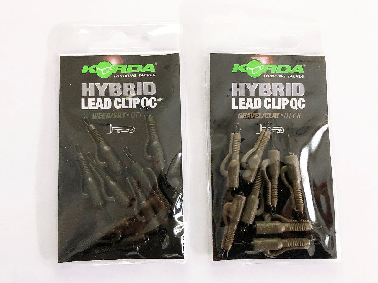 Korda QC Hybrid Lead Clip - 8pcs.
