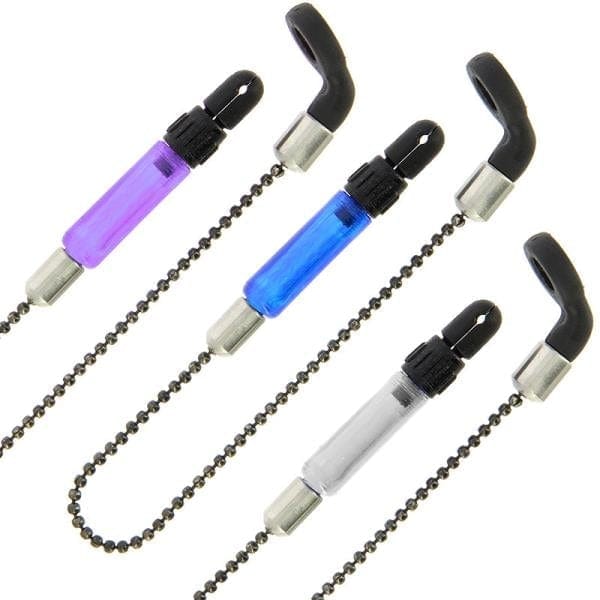 Fishing Tackle - NGT 3pc 'ProLine' Chain Indicator Set in Plastic Case.