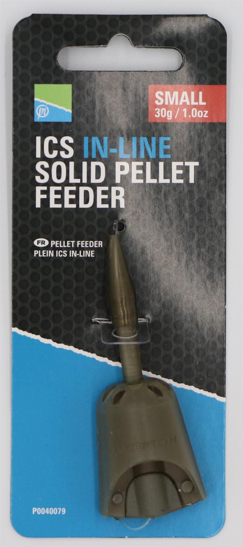 Preston Innovations ICS In-Line Solid Pellet Feeder - Small 30g.
