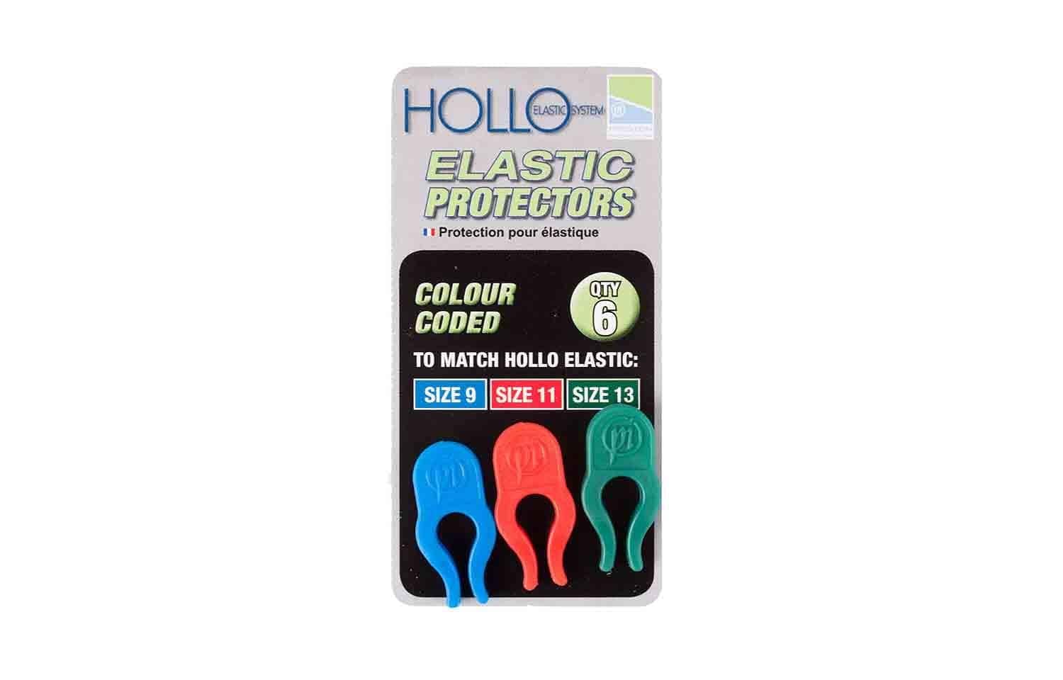 Preston Hollo Elastic Protector - Blue/Red/Green.