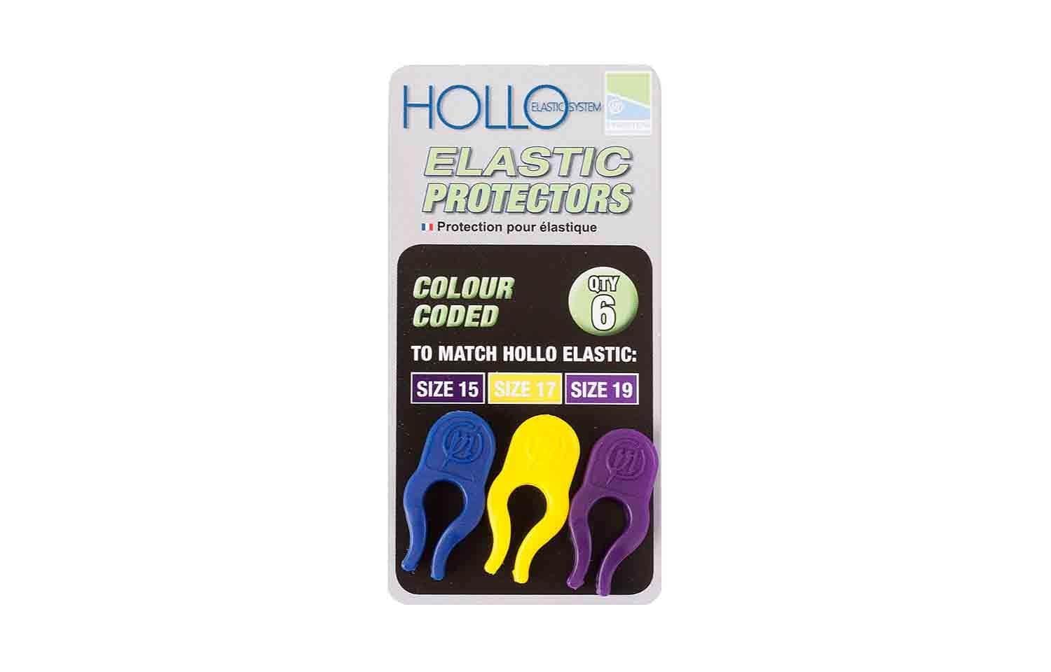 Preston Hollo Elastic Protector - Blue/Yellow/Purple.