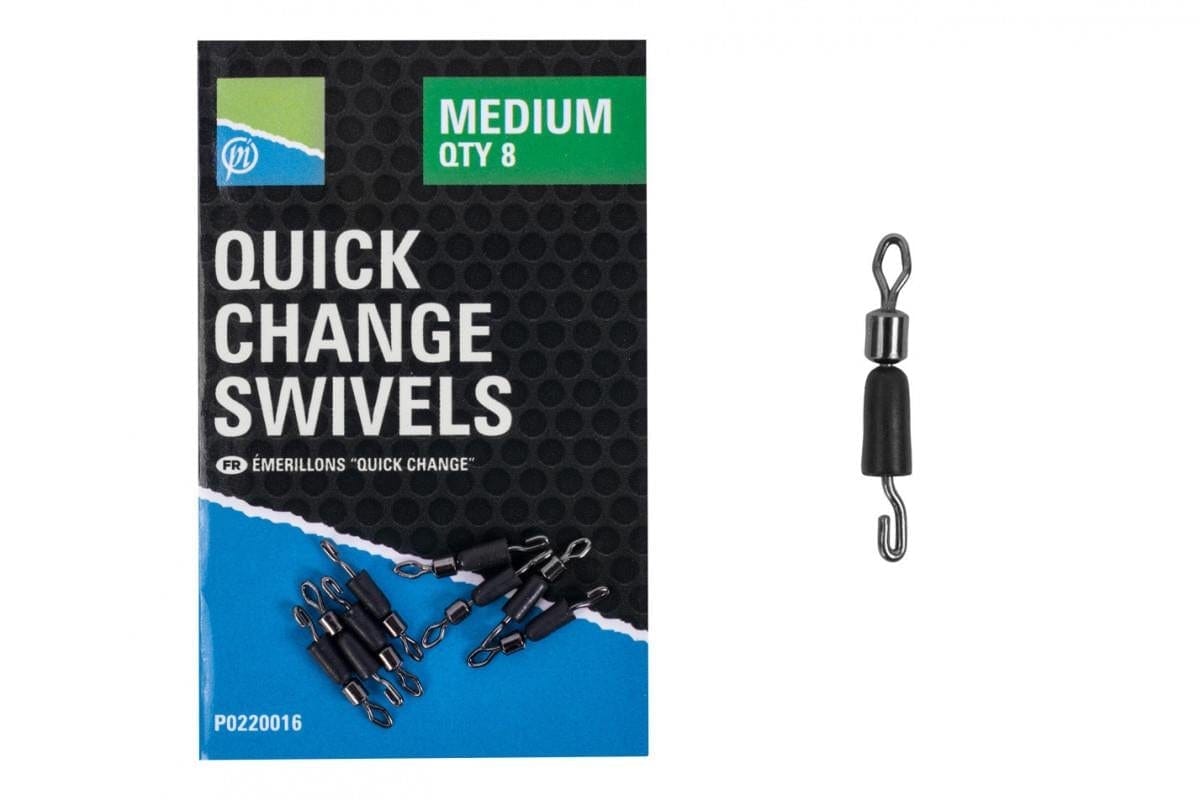 Preston Quick Change Swivels - Medium.