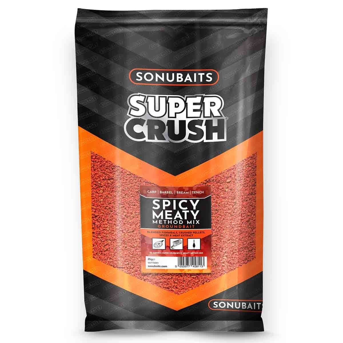 Sonubaits Super Crush Spicy Meaty Method Mix (2kg).