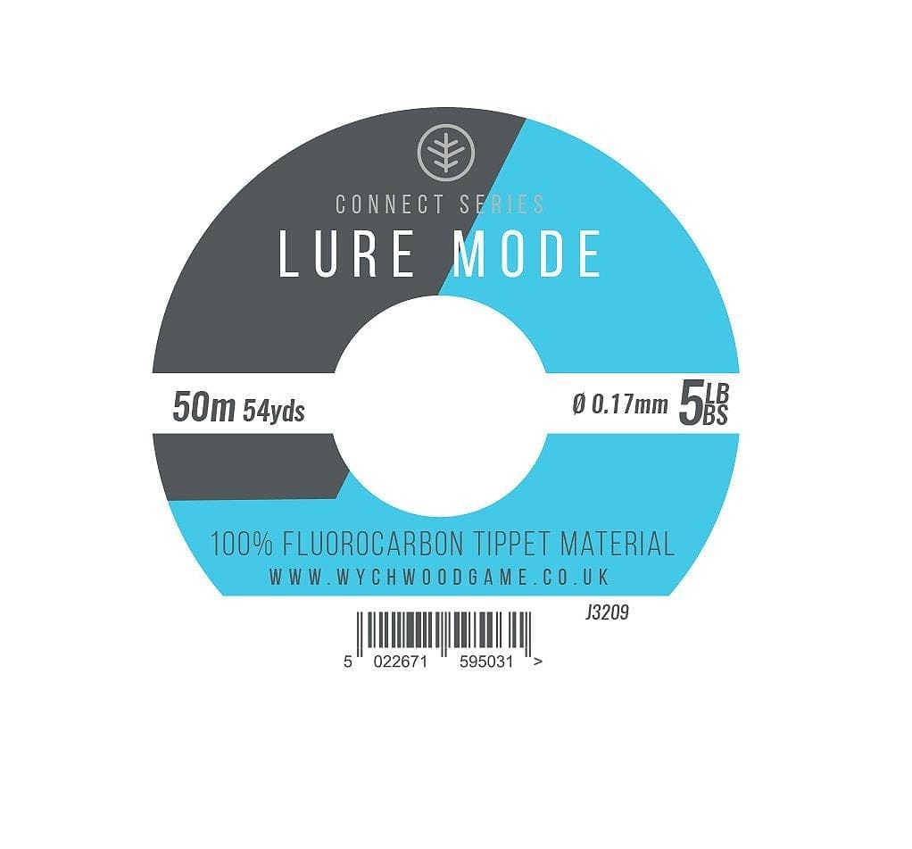 WYCHWOOD LURE MODE FLUOROCARBON 5LB BS 50 M.