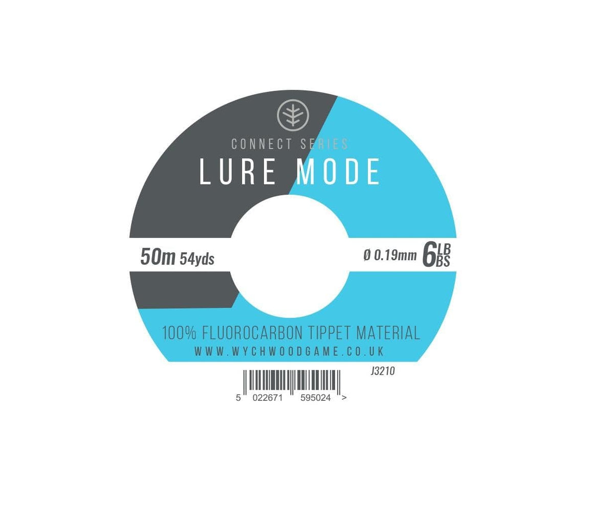 WYCHWOOD LURE MODE FLUOROCARBON 6LB BS 50 M.